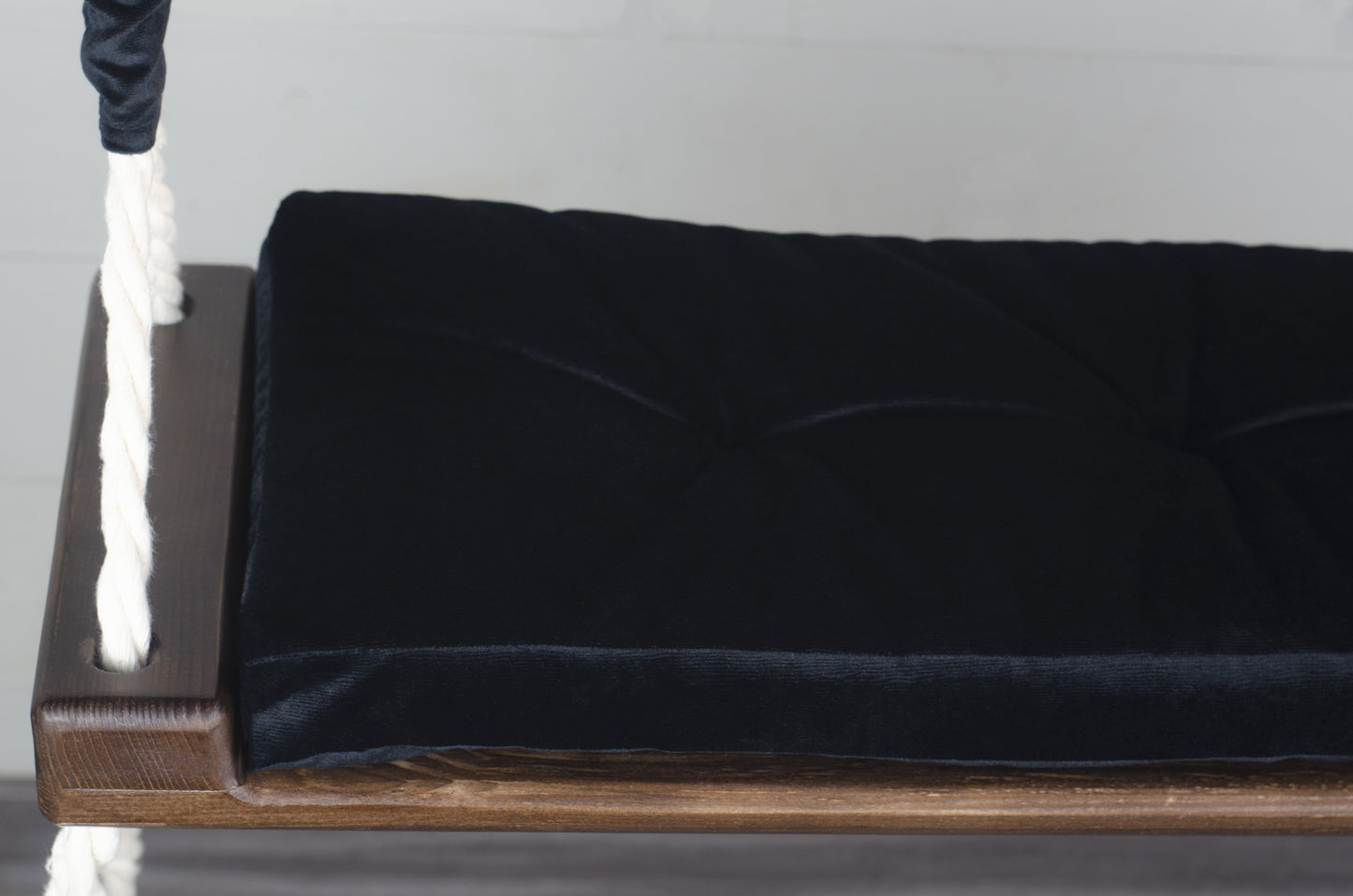 SALE Adult Inside Natural Swing With A Black Seat